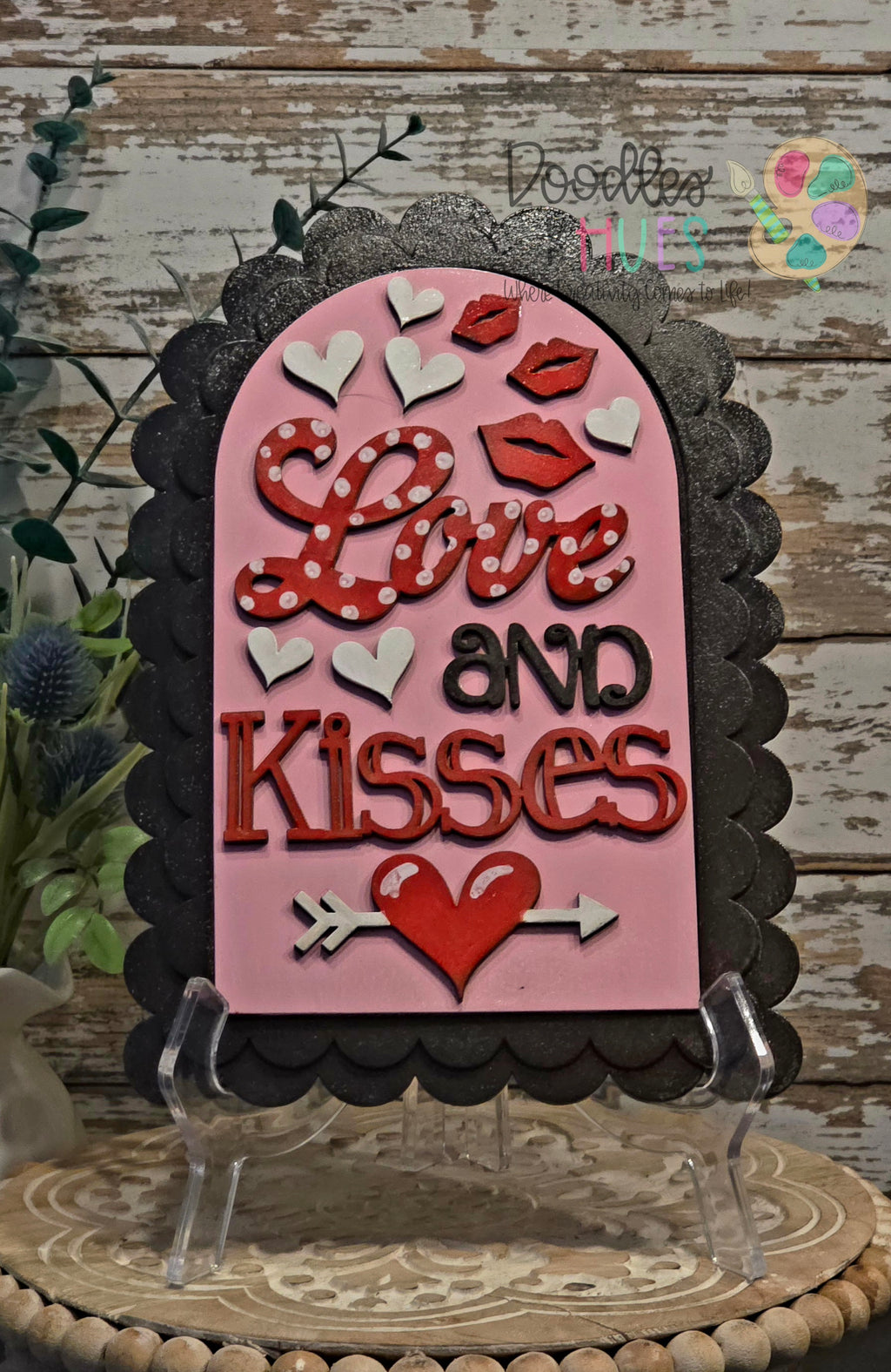 Arch Insert – Love & Kisses