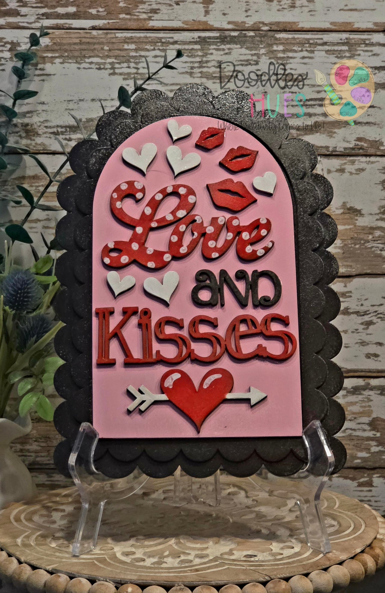 Arch Insert – Love & Kisses