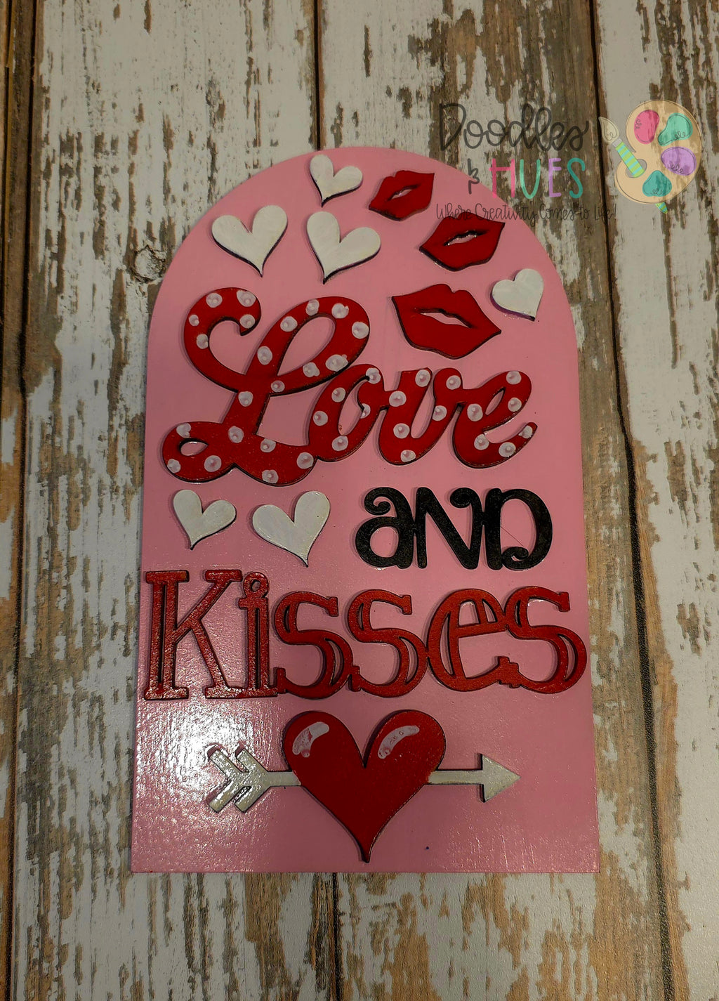 Arch Insert – Love & Kisses