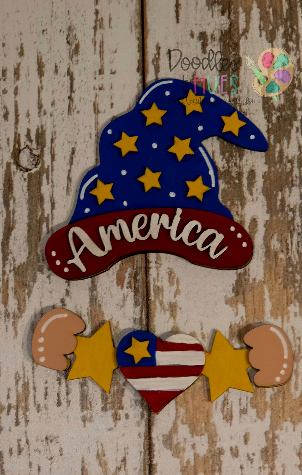 Gnome, Girl, Add-On  – 4th of July