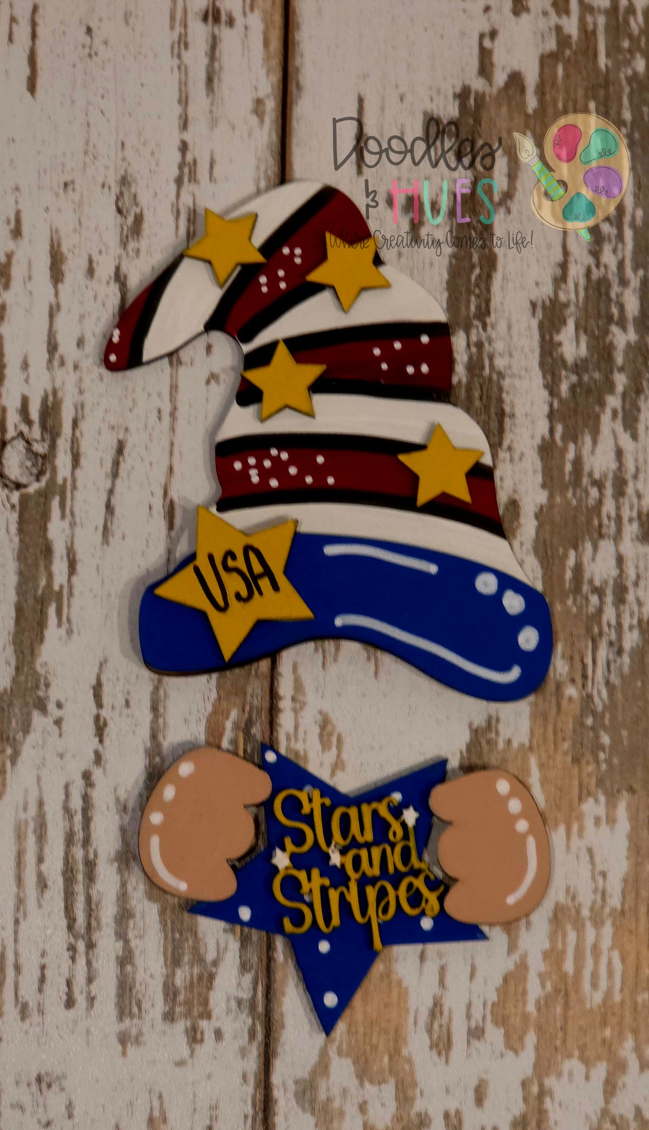 Gnome, Boy, Add-On – 4th of July
