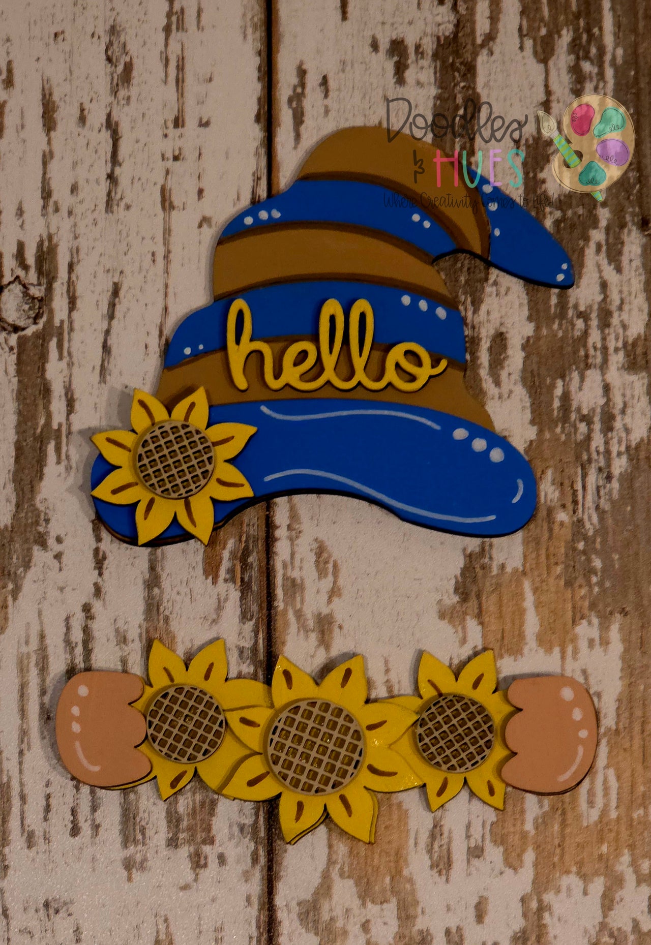 Gnome, Girl, Add-On – Sunflower