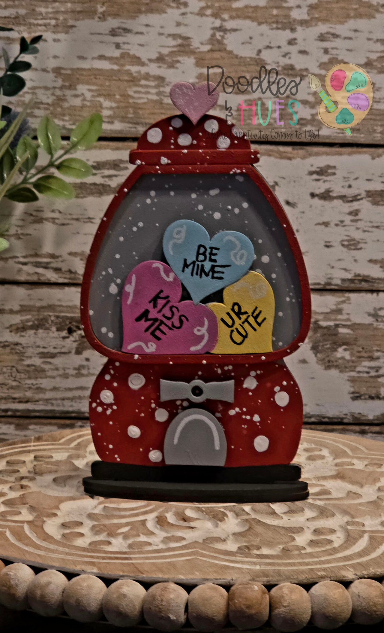Shelf Sitter, Love Gumball Machine