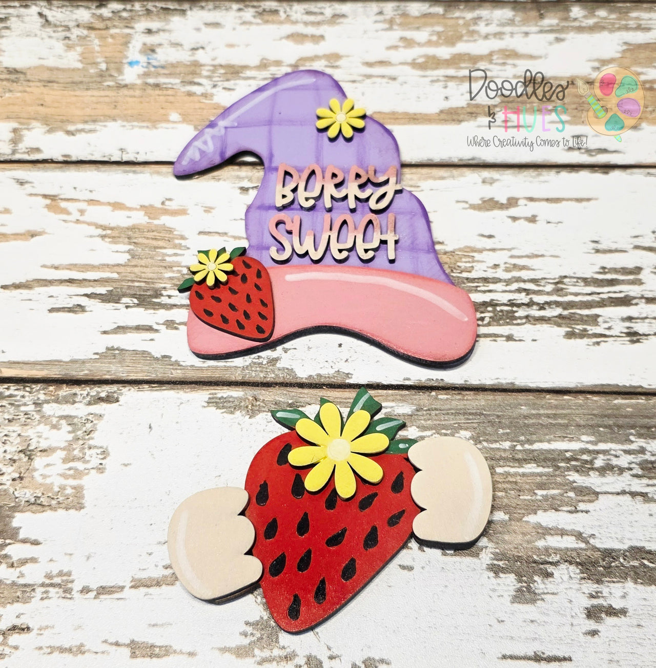Gnome, Boy, Add-On – Strawberry