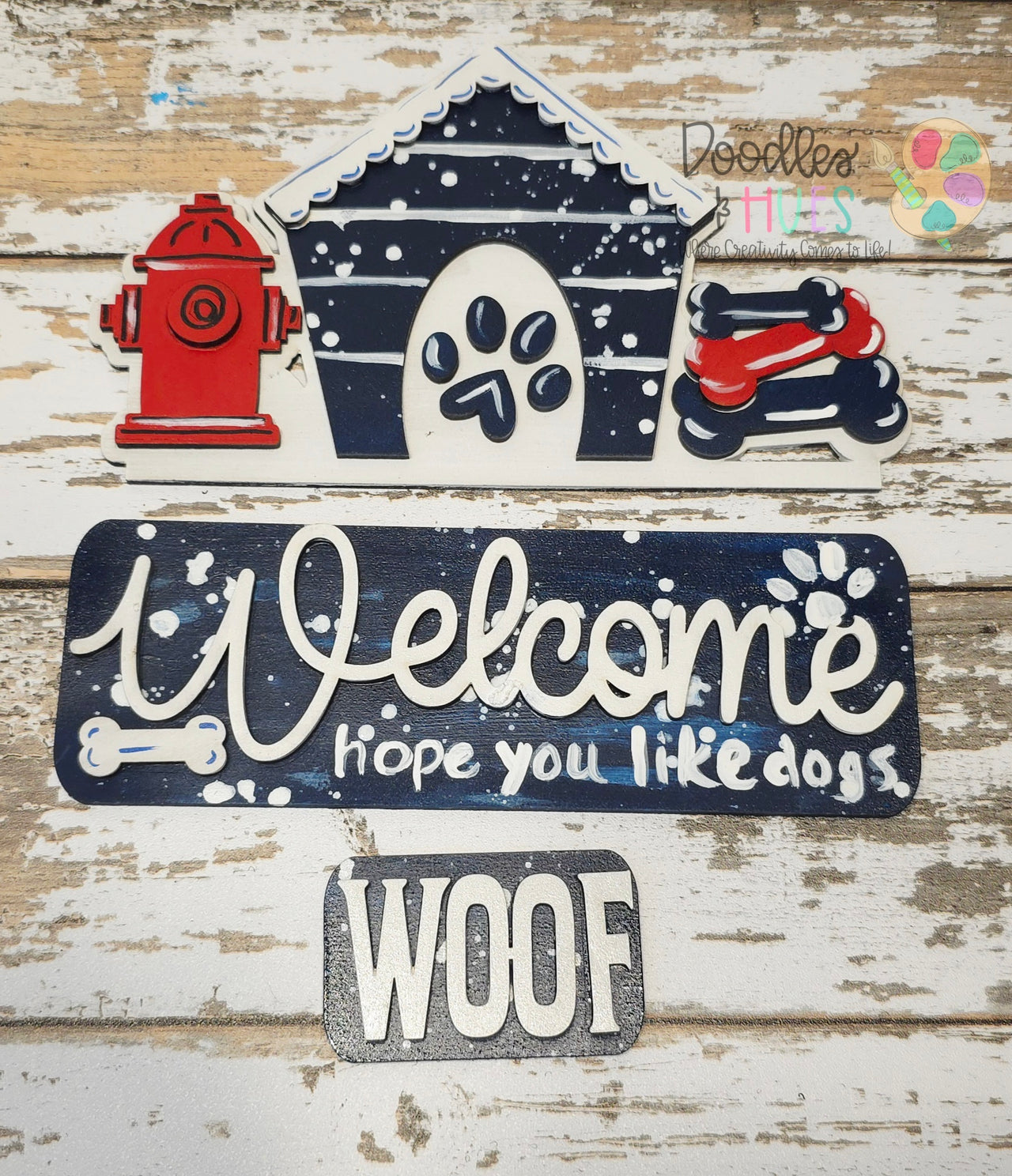 Door Hanger Truck Add-On – Dogs