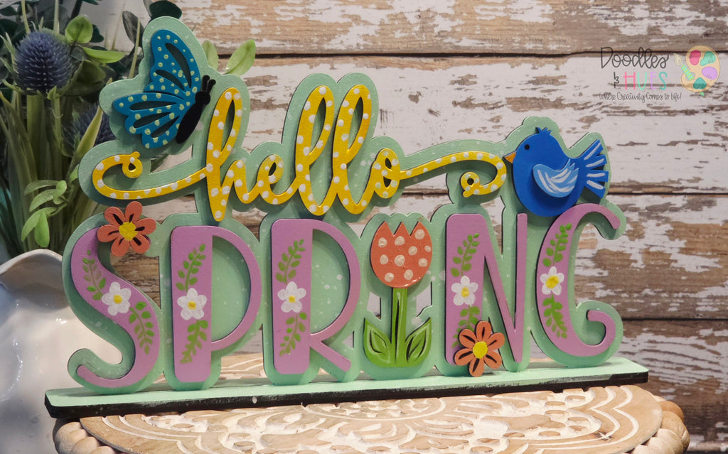 Shelf Sitter, Hello Spring