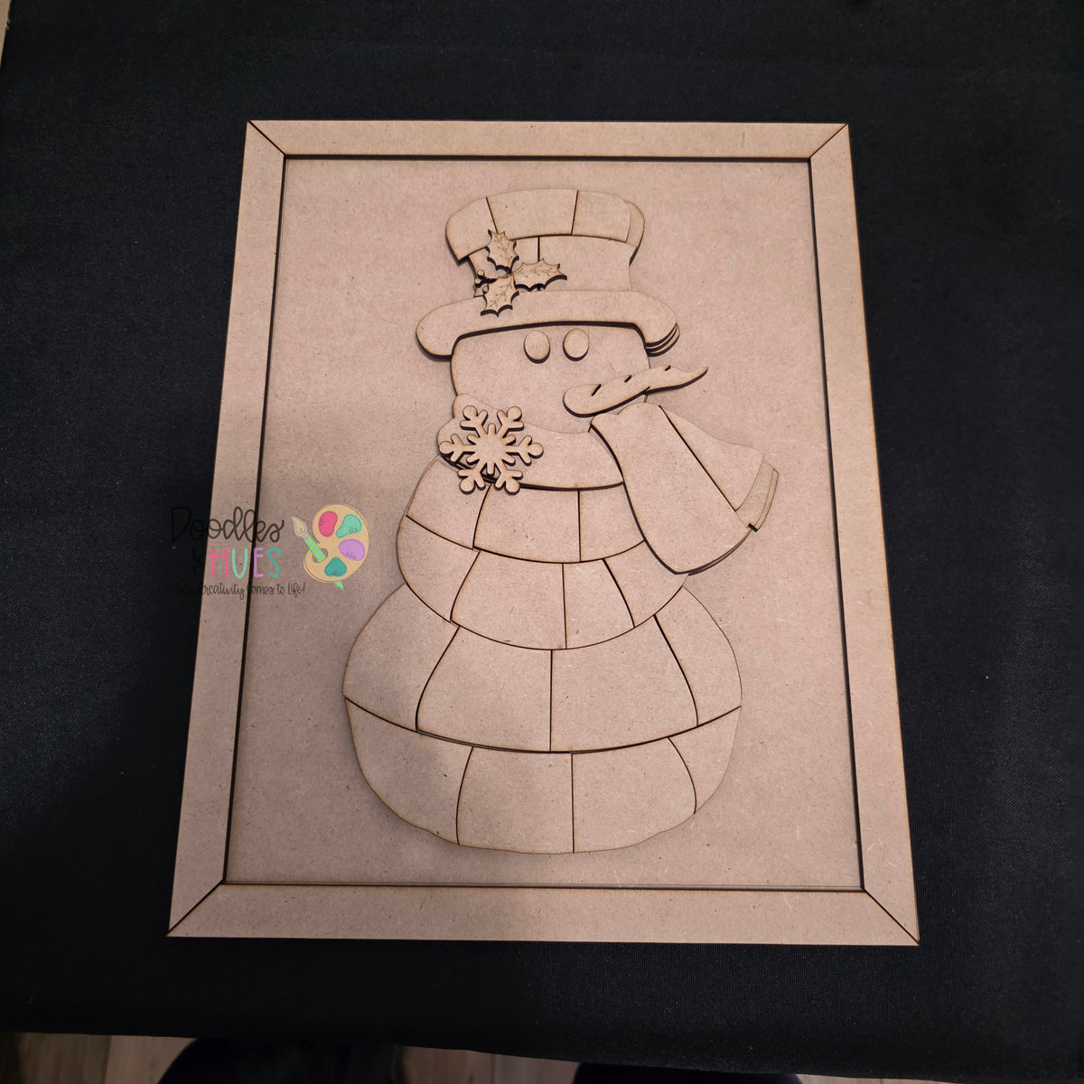 Patchwork Snowman