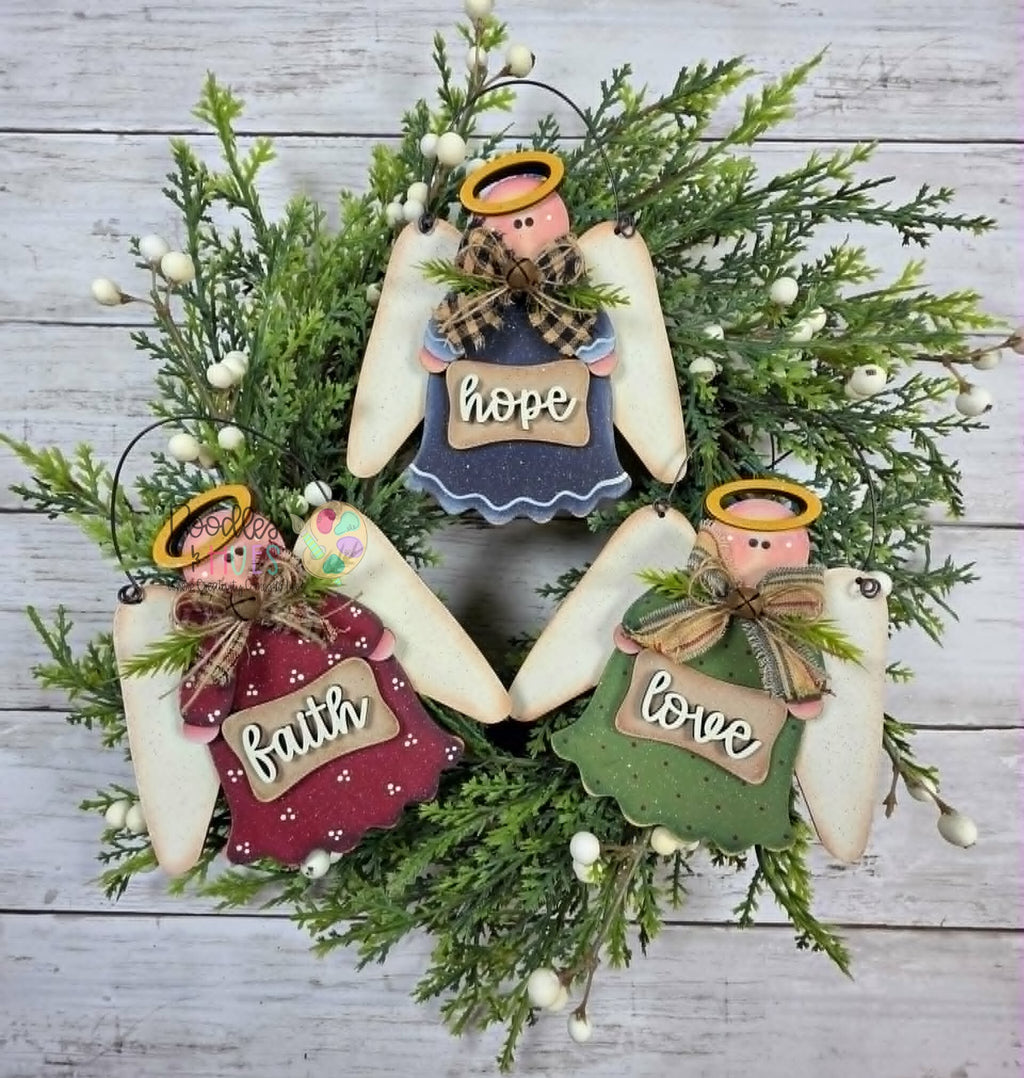 Angel Trio, Pack of 3