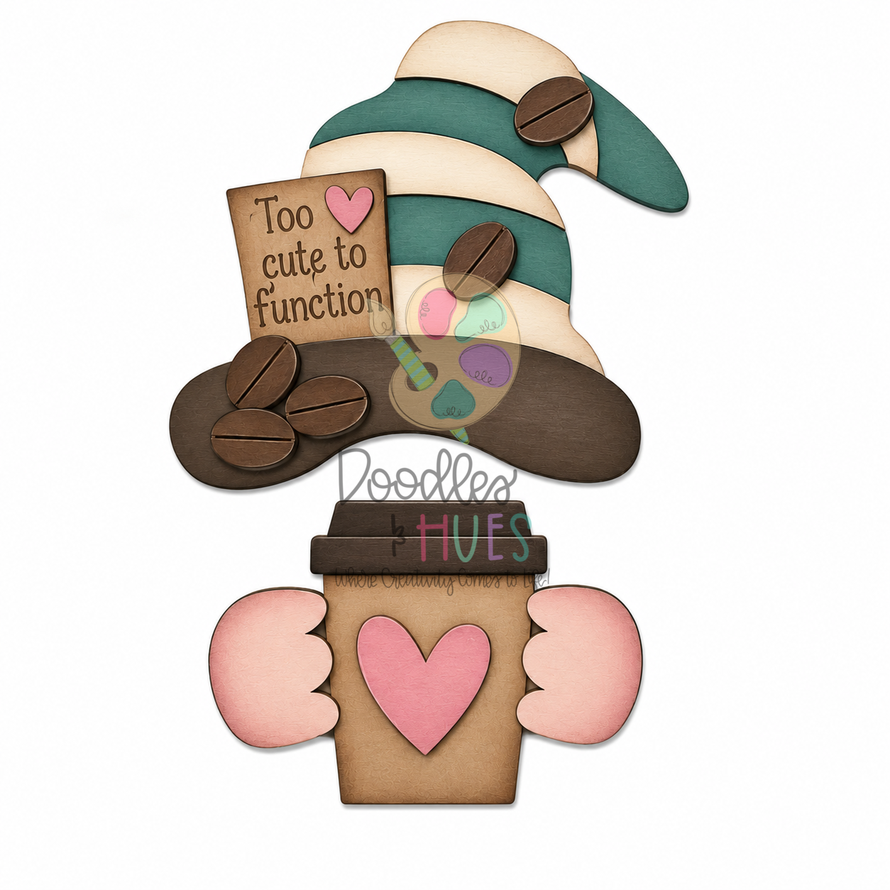 Girl Gnome Add-On – Coffee