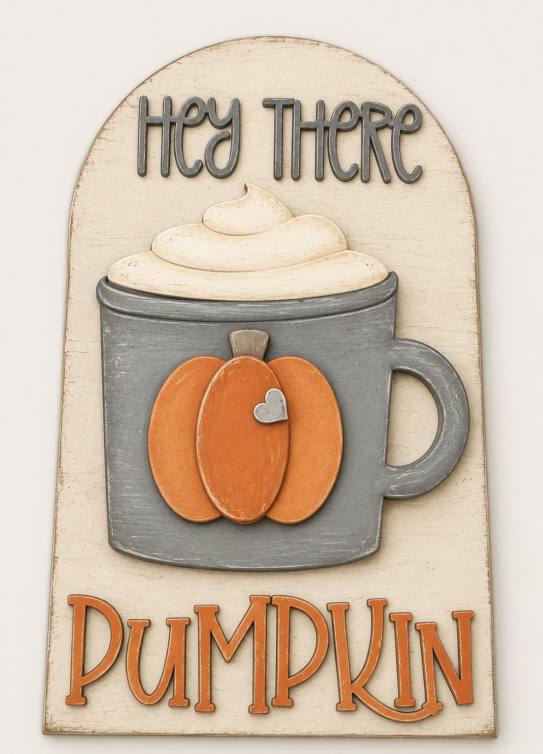 Hey There Pumpkin Arch Insert