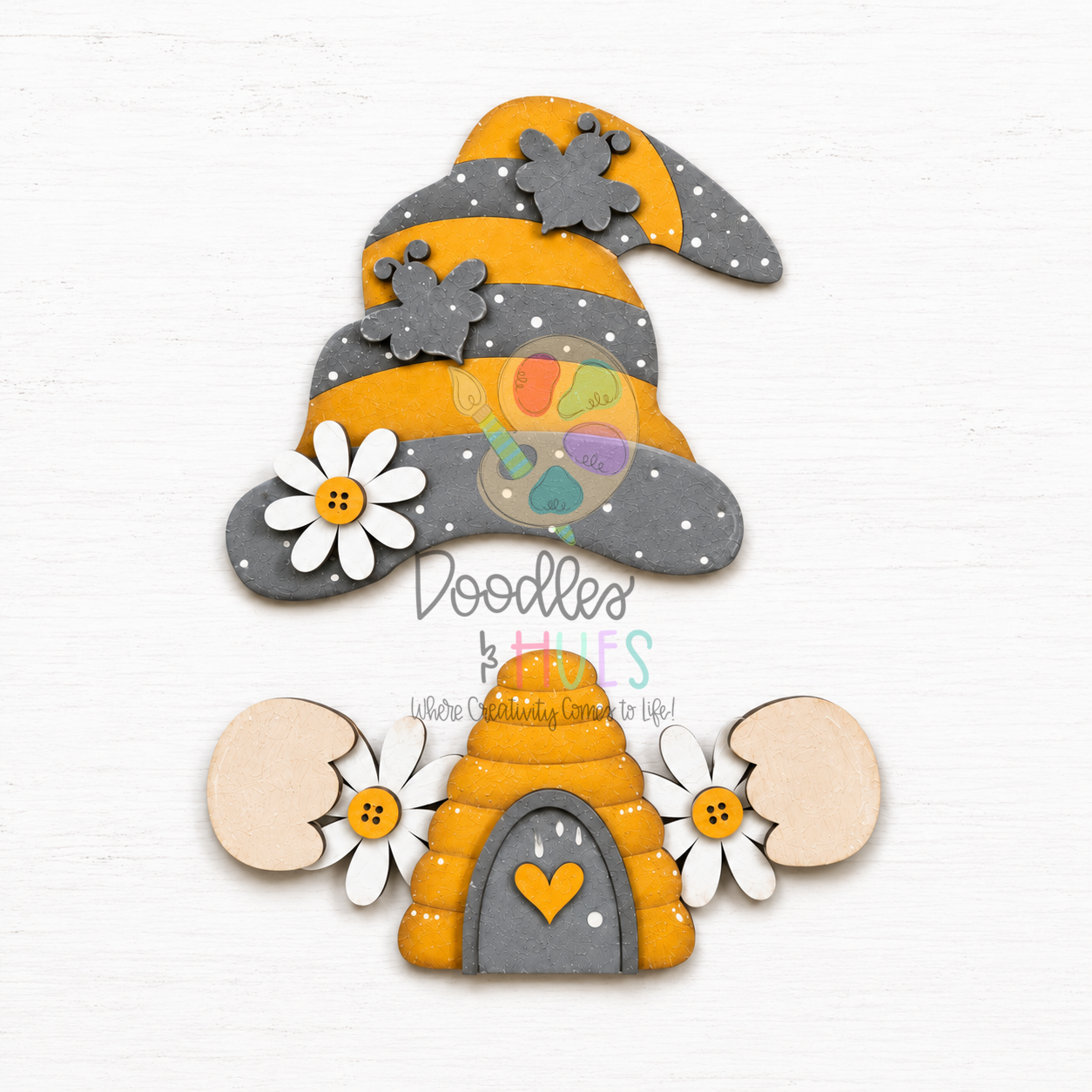 Girl Gnome Add-On – Bee Kind