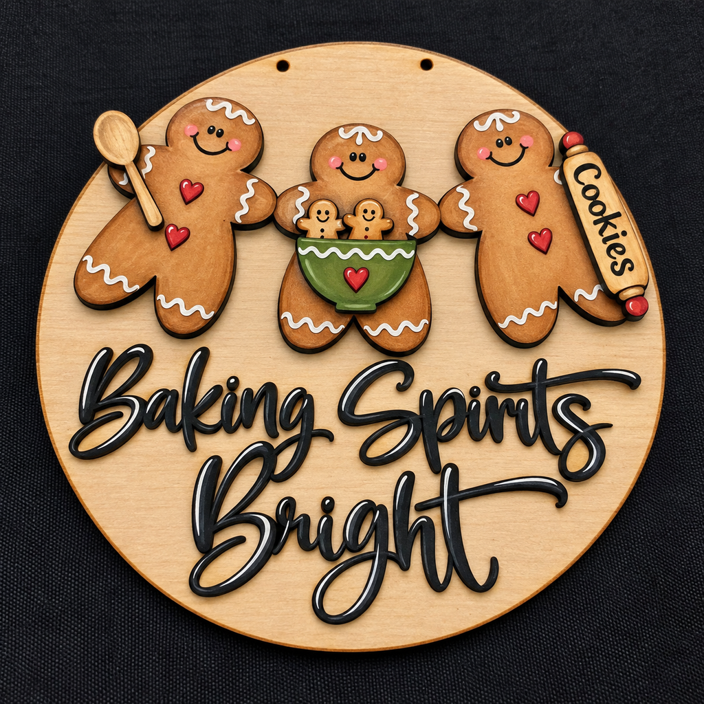 Baking Spirits Bright - 6.5"