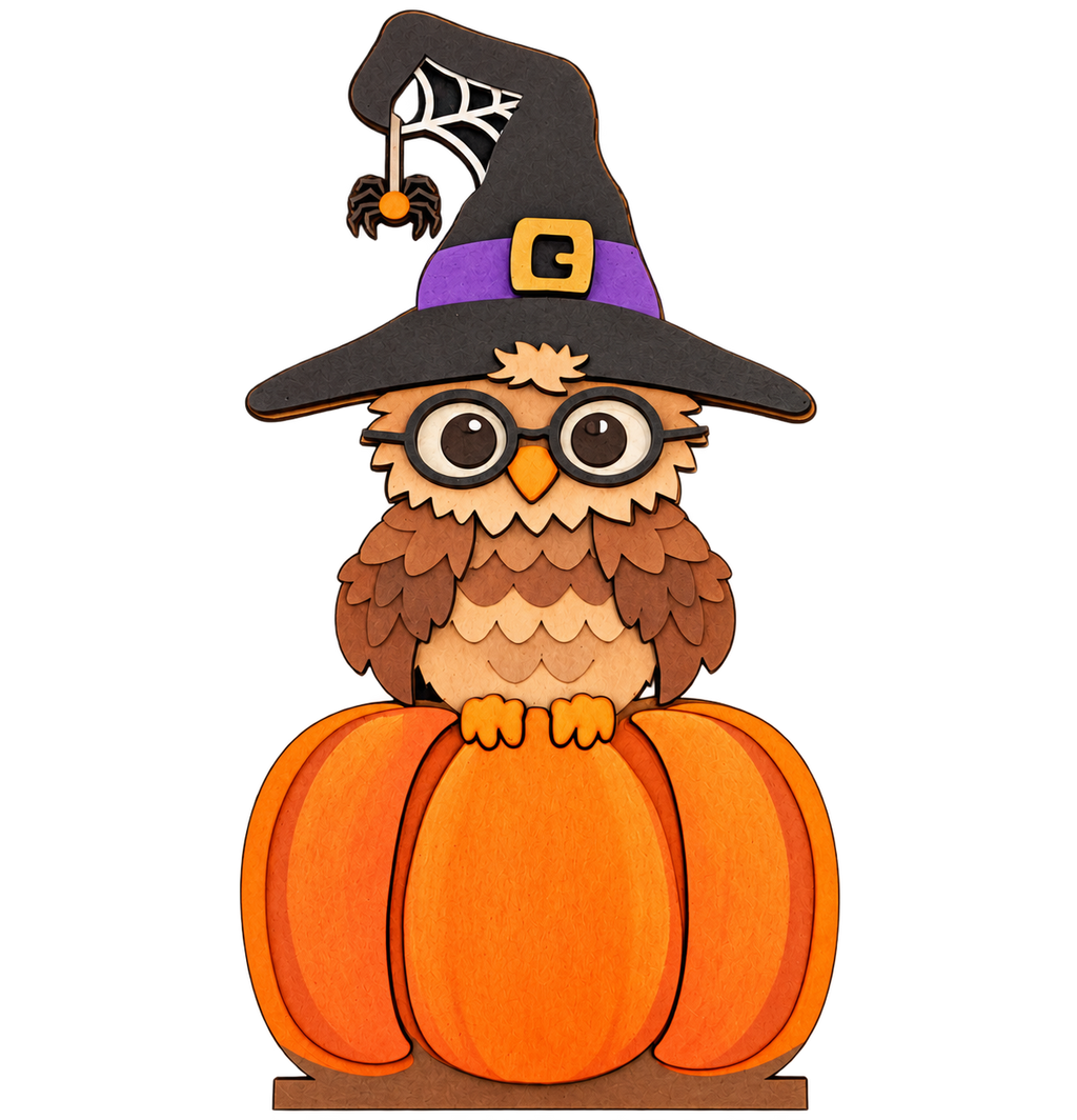 Owl and Spider Sitter
