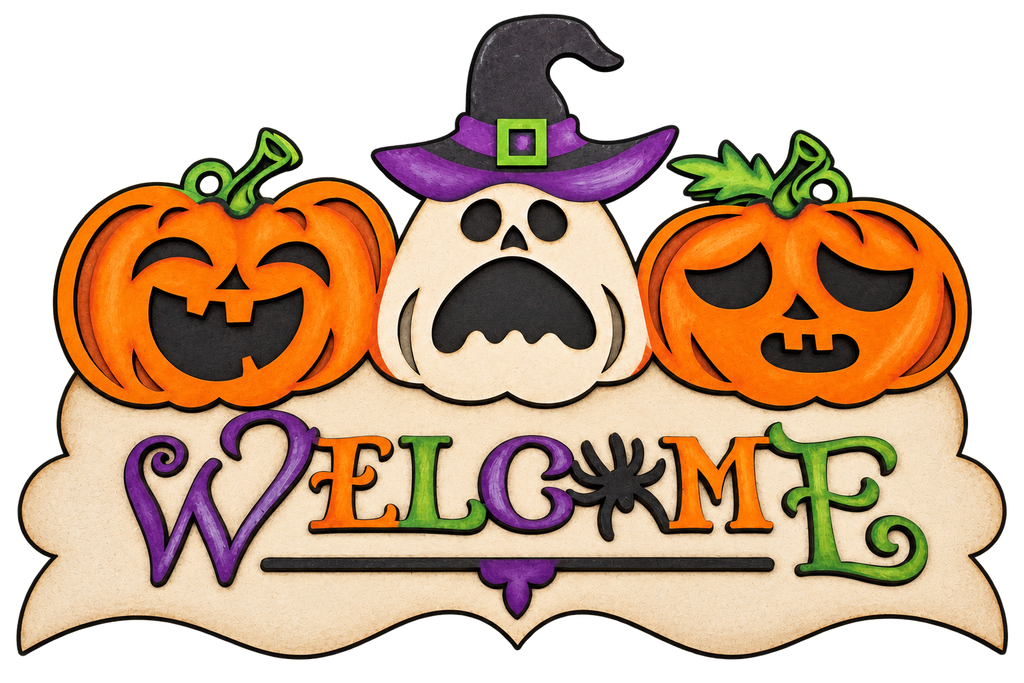 Halloween Sign - 11.5"