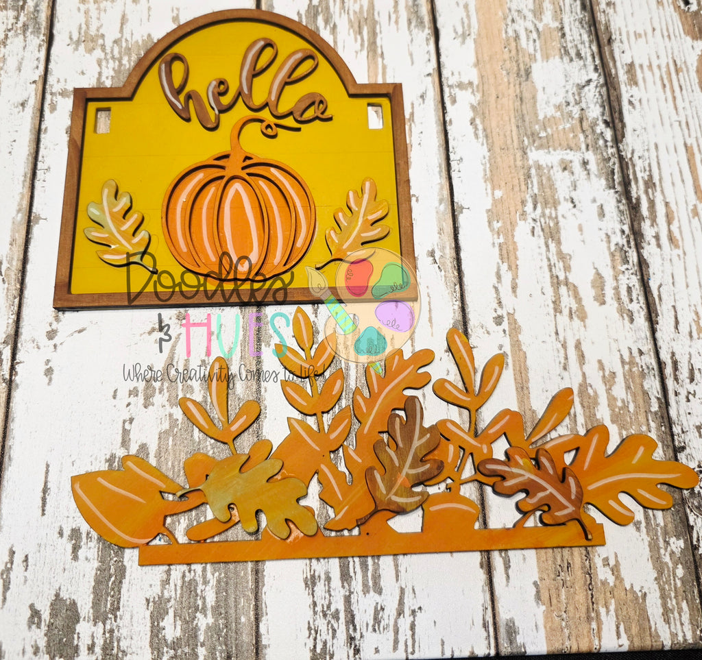 Hello with Pumpkin Add-On
