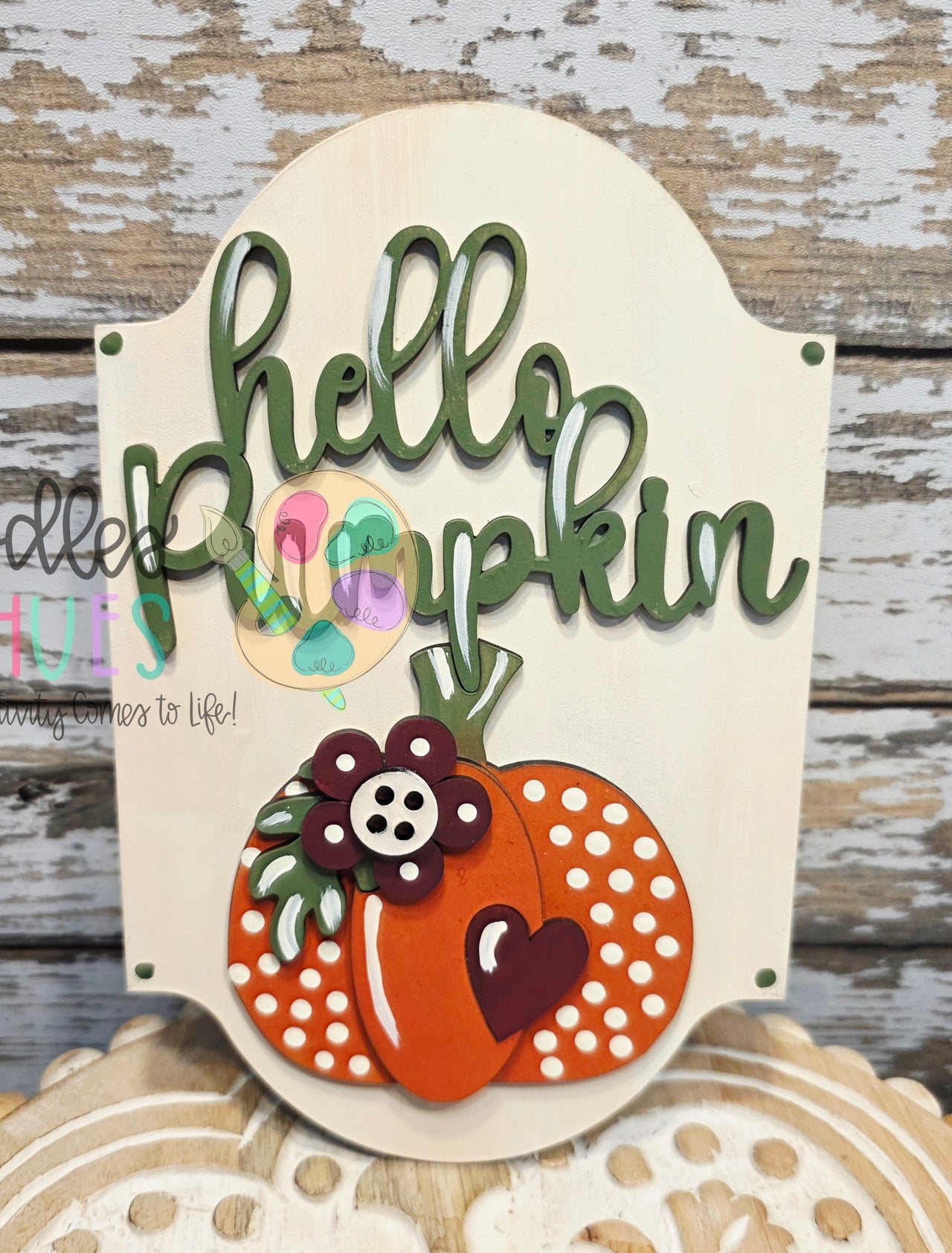 Hello Pumpkin Long Insert