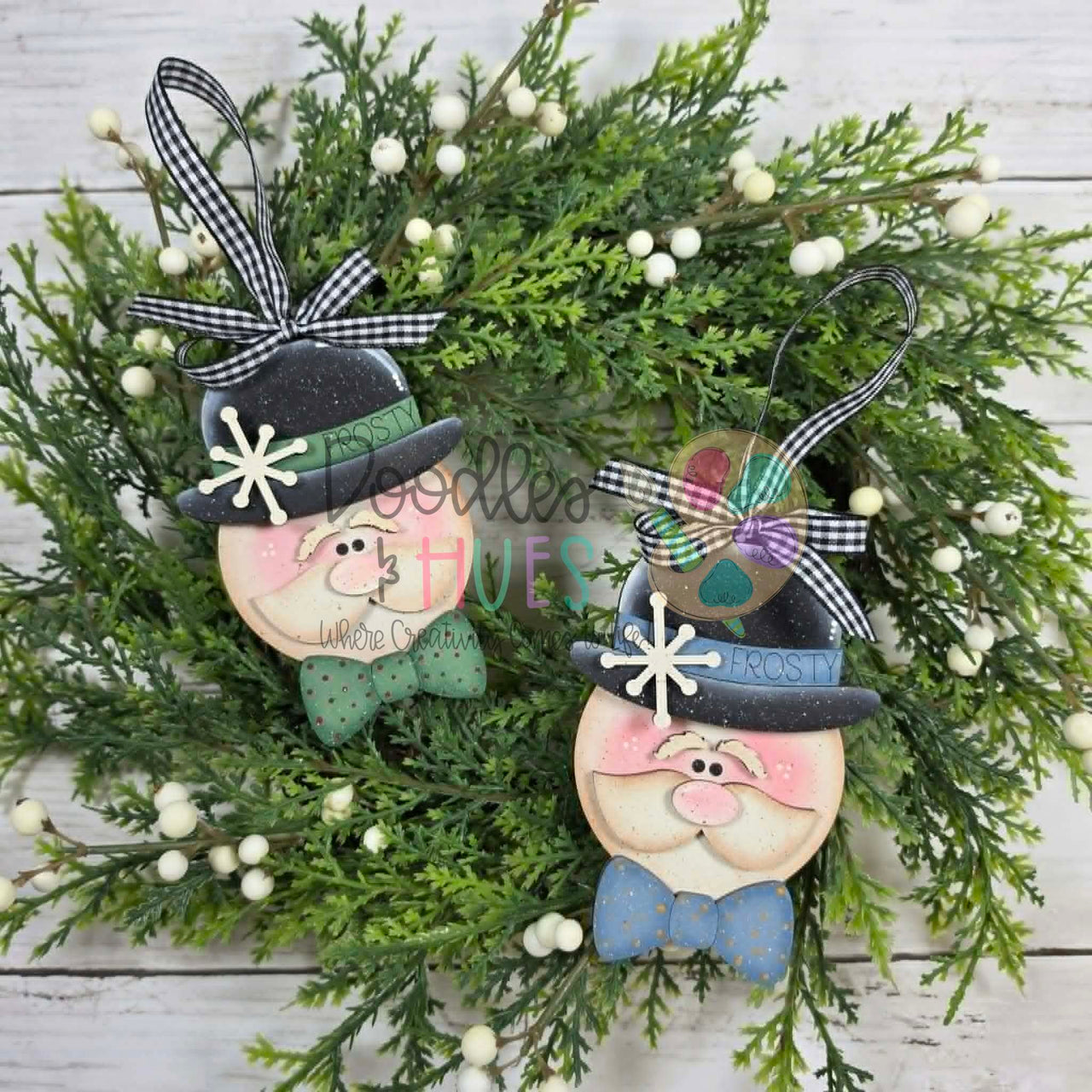 Vintage Santa, Pack of 2