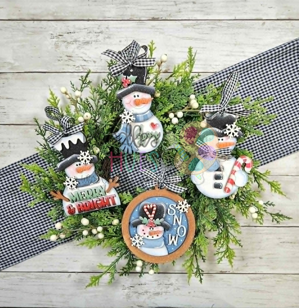Snowman Bundle, Pack of 4